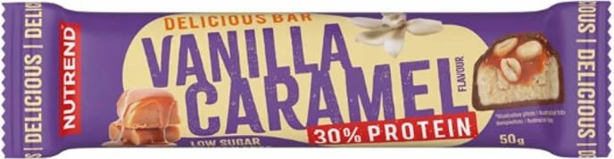 Delicious Bar 50g Vanilla + Karamel
