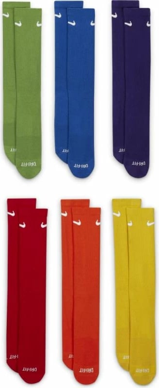 Çorape Nike unisex, shumëngjyrëshe