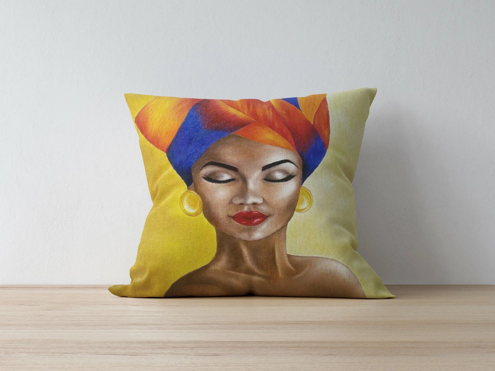 Jastëk dekorativ Aberto Design, a1169, shumëngjyrësh, 43x43cm