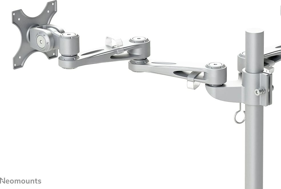 Mbajtës monitori Neomounts FPMA-D935DG, Grommet, 6 kg, 27", Silver