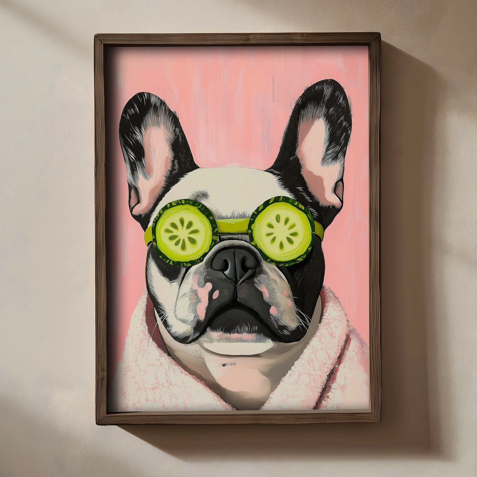 Pikturë dekorative me kornizë MDF, Wallity, TUN021-XL, shumëngjyrëshe, 50x70x3.5cm