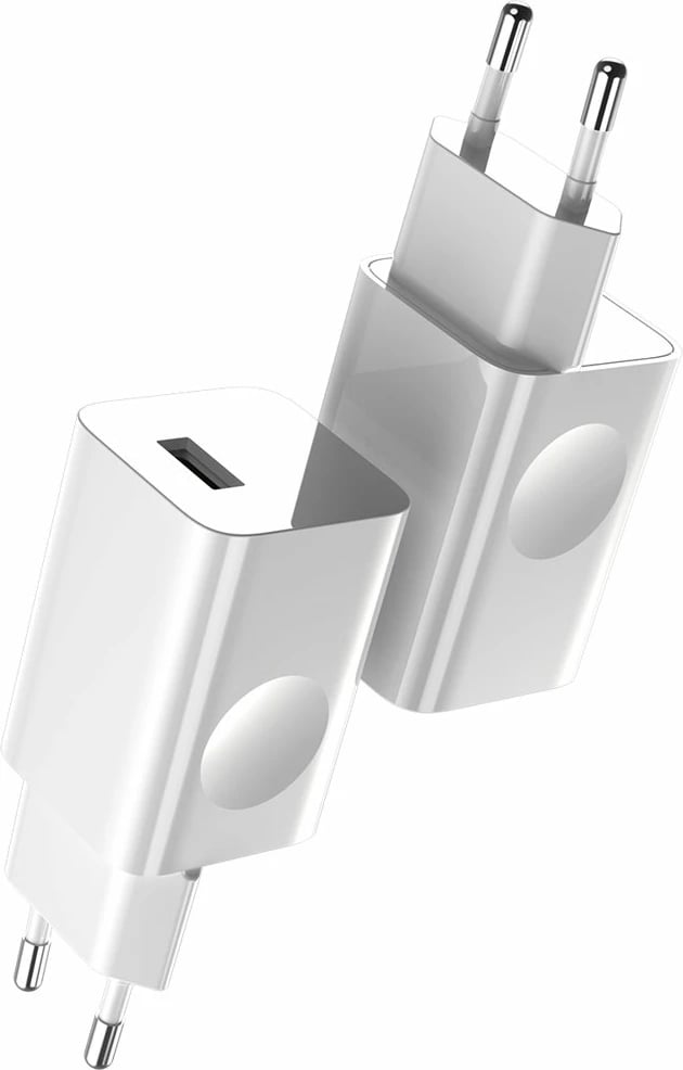 Karikues rrjeti Baseus CCALL-BX02, USB-A, 24W, QC 3.0, Bardhë