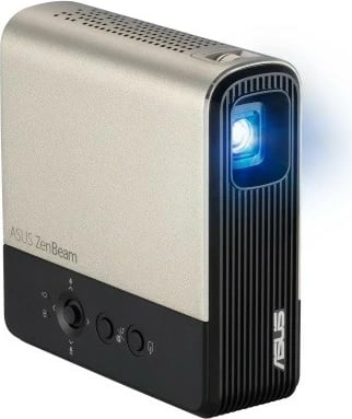Projektor Asus ZenBeam E2, 300 lumen, 6000mAh, HDMI, WiFi, Zi/Rozë e artë
