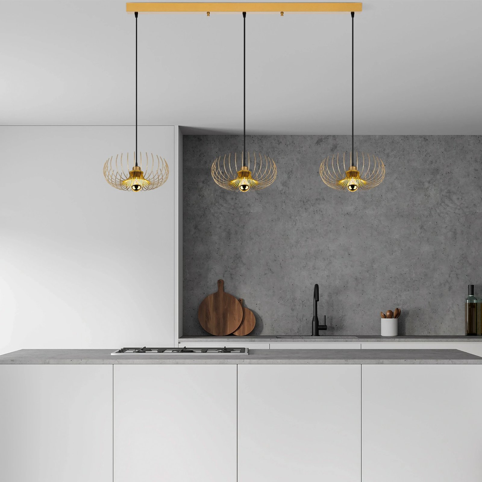 Llambadar Opviq, Karsortel, ngjyrë ari, N-641-3