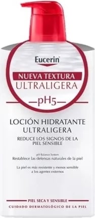 Locion trupi Eucerin pH5 Ultra Light 1000ml