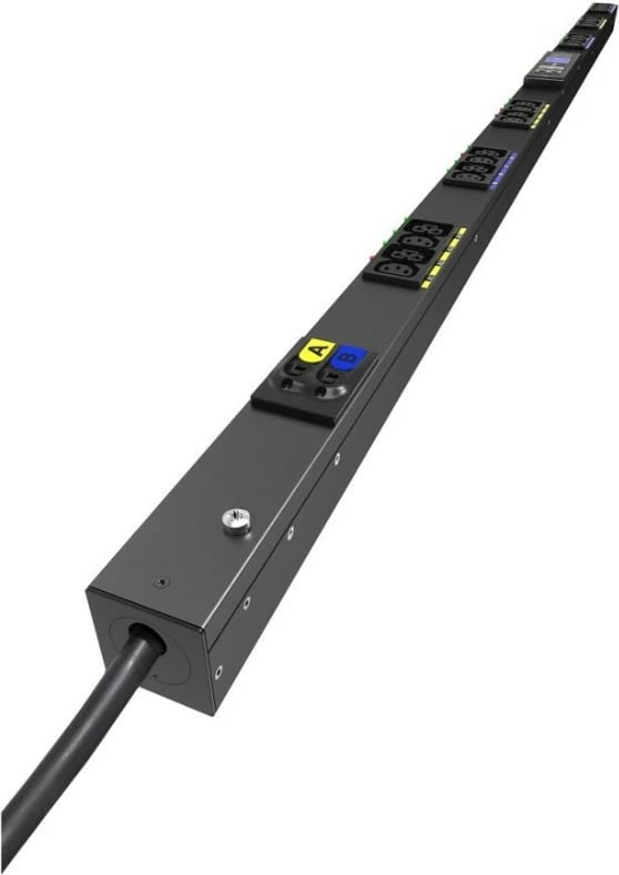 Kasë energjie Eaton EVSWF132A për rack, 12xC13, 12xC39, 32A, 0U, e zezë