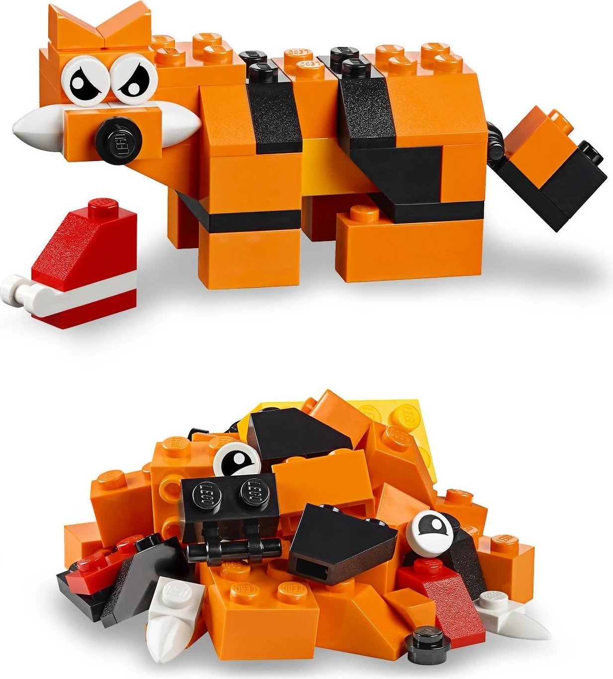 Set ndërtimi LEGO Classic Medium Creative Brick Box 10696, 484 pjesë, shumëngjyrësh