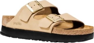 Papuqe femra Birkenstock, beige