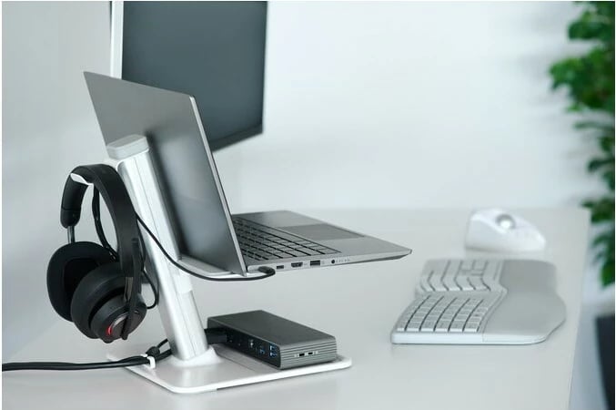 Kufje Kensington H2000 USB-C, me kabllo, për zyrë/qendër thirrjesh, të zeza