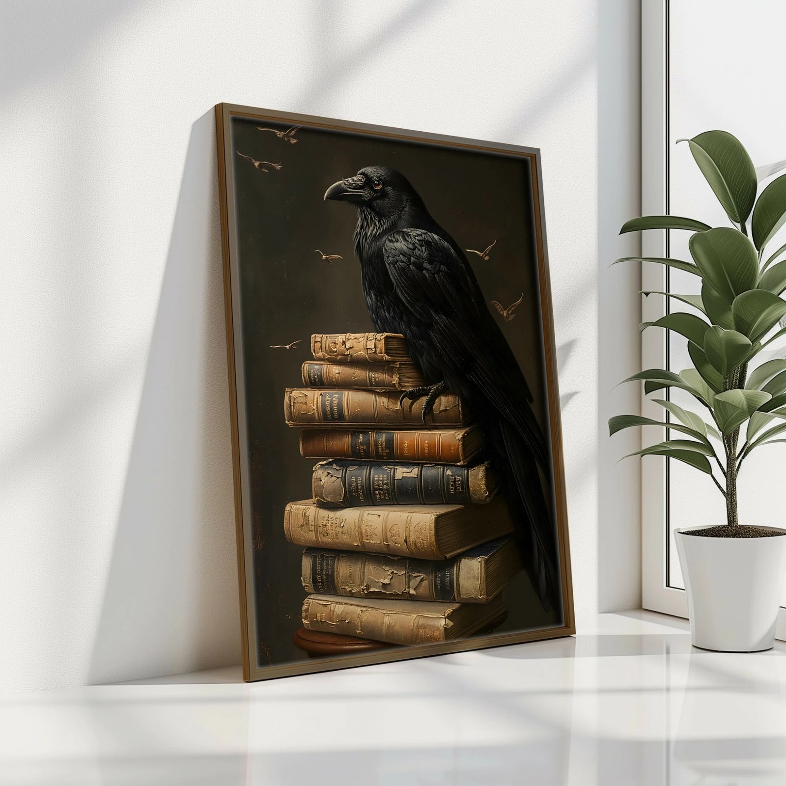 Pikturë dekorative me kornizë, MDF, Wallity, GE158-L