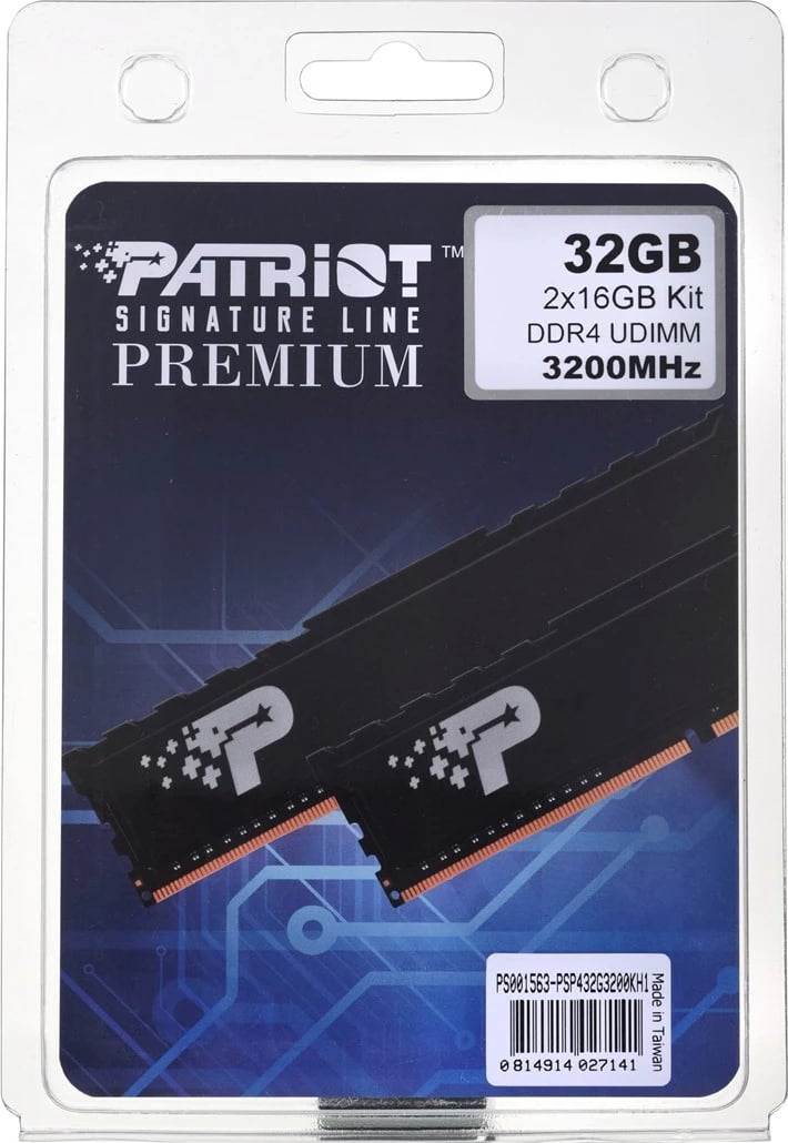 RAM Memorie Patriot Memory, 32GB, DRR4 3200Mhz