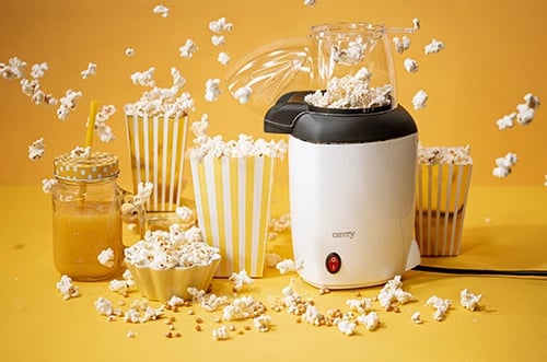 aparat për kokoshka, Adler, CR 4458, 1200W, me ajër të nxehtë, pa vaj, e bardhë/zezë