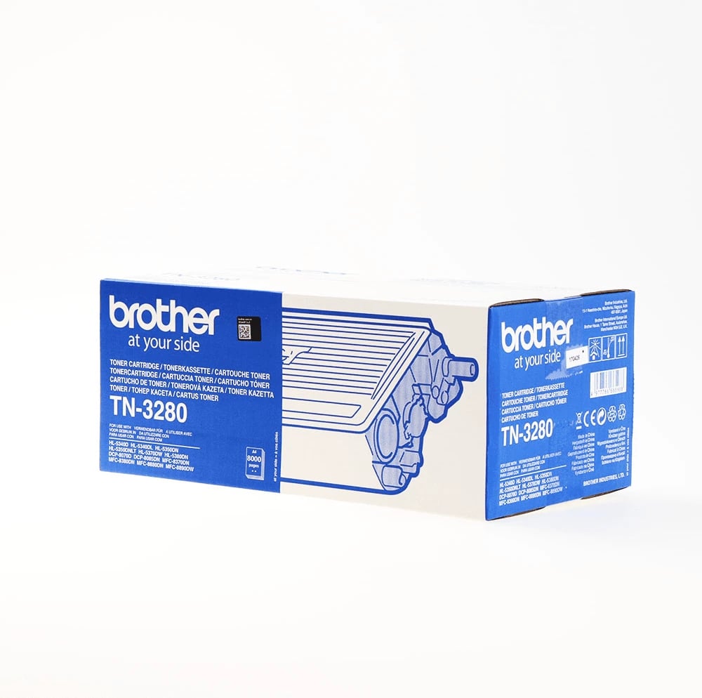 Toner Brother TN-3280 rendiment 8000 faqe madhësi XL, e zezë