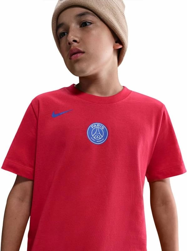 Maicë për fëmijë Nike PSG, e kuqe