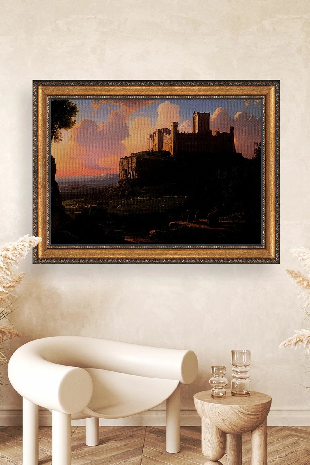 Pikturë dekorative në kanavacë me kornizë, shumëngjyrëshe, ATCRCVCNVSMDL55 - 5070