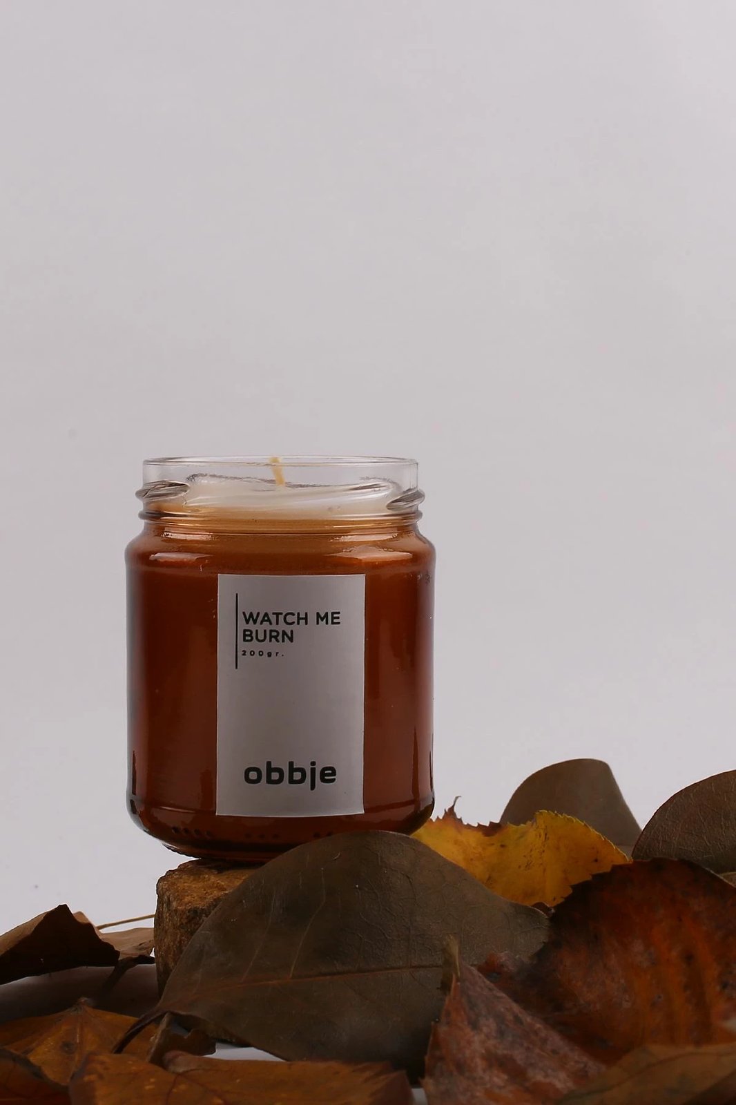 Qiri aromatik, ngjyrë amber, Evila Originals, Watch Me Burn, 6.5x8.5cm