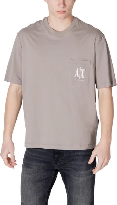 Maicë për meshkuj Armani Exchange, kafe