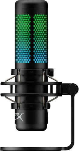 Mikrofon kondesator HyperX QuadCast S, e zezë 