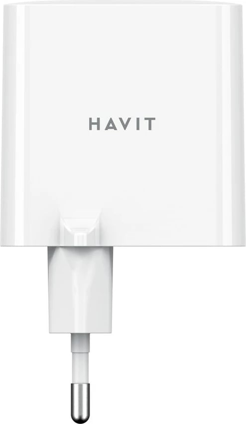 Karikues udhëtimi HAVIT UC45 EU, GaN, 45 W, 2x USB Type-C, i bardhë
