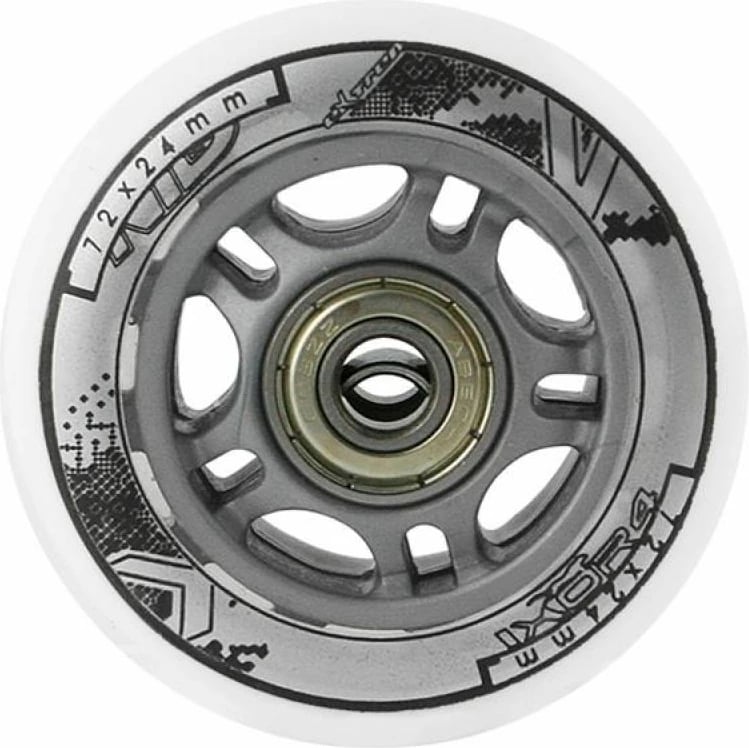 Rrota dhe kushineta për rollera Nils Extreme, të bardha