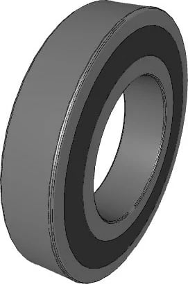 Rul FAG 6214-2RSR, 125 mm, Gri