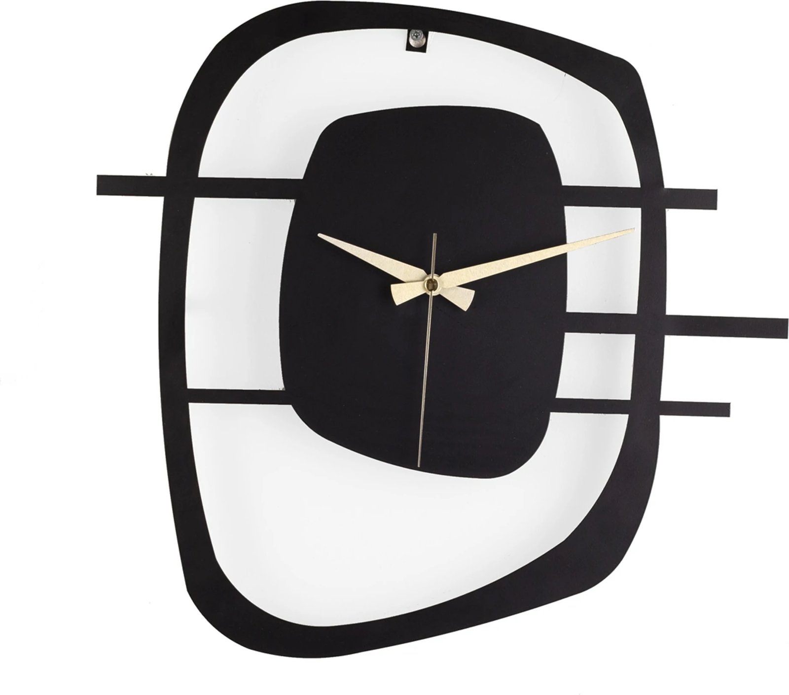 Orë muri dekorative metalike Wallity, New Maceira, e zezë