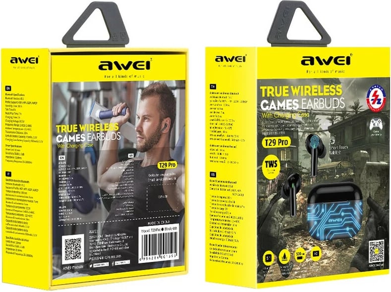 Kufje Me Bluetooth AWEI T29Pro (Gjelbërt)