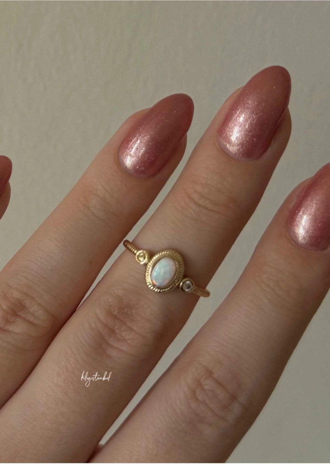 Unazë prej bronzi, ngjyrë ari, Jumeon, KPEGMSA14719