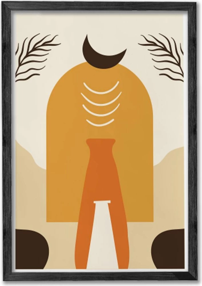 Pikturë dekorative me kornizë (3 copë), Wallity, Ersy3Syhcrv14