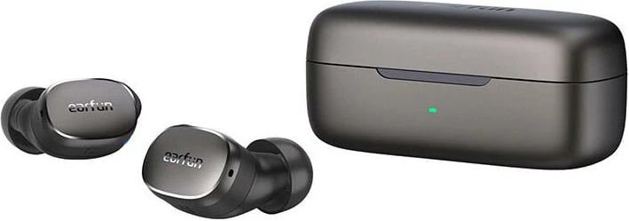 Kufje TWS EarFun Free Pro 3, ANC, pa tela, të zeza