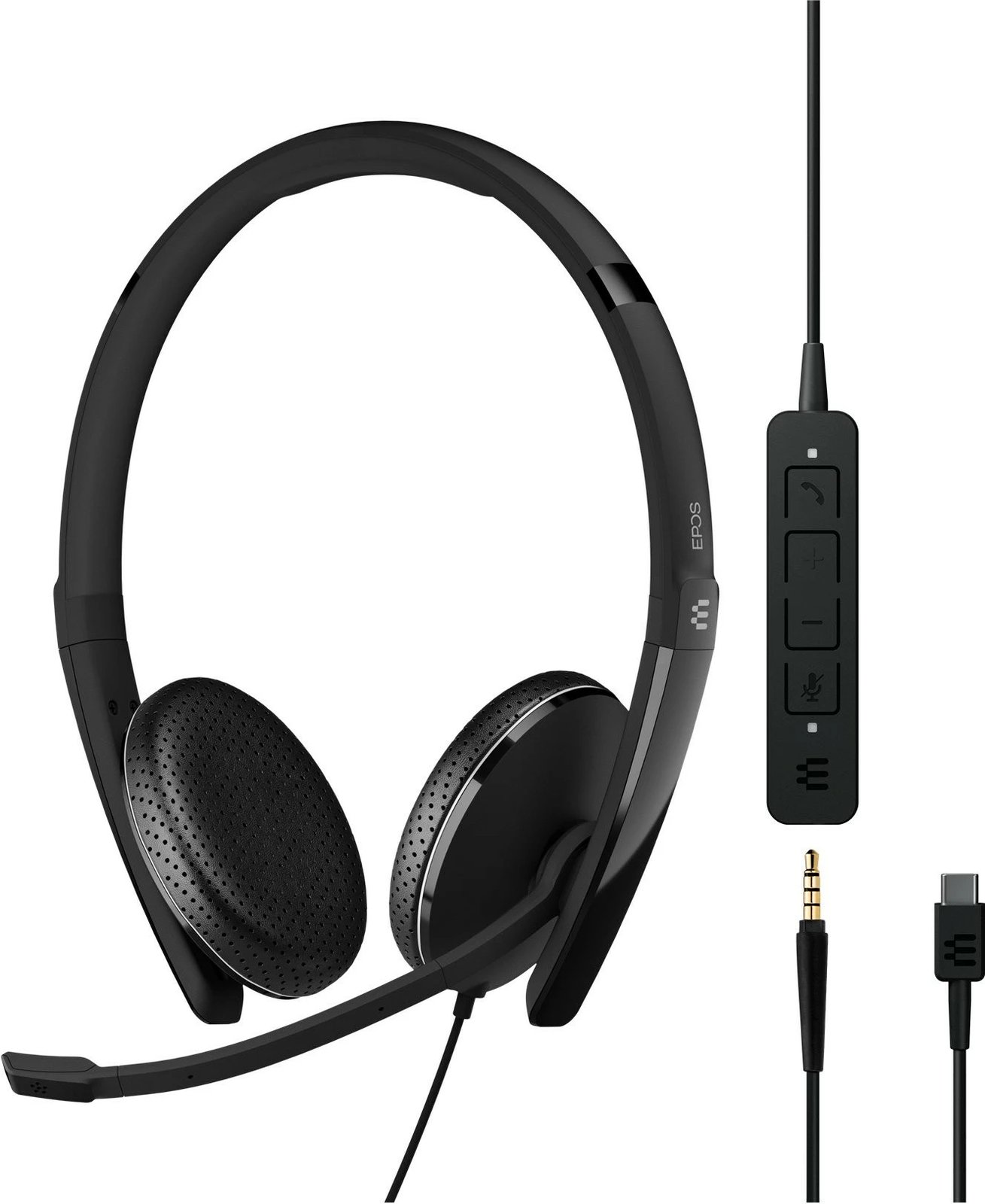 Kufje EPOS ADAPT 165 USB-C II, e zezë
