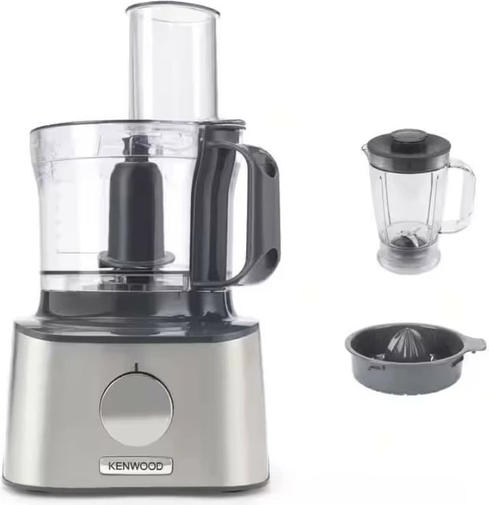 Robot kuzhine Kenwood MultiPro Compact FDM301.SS, 2.1L, 800W, i zi/argjendtë, me aksesorë