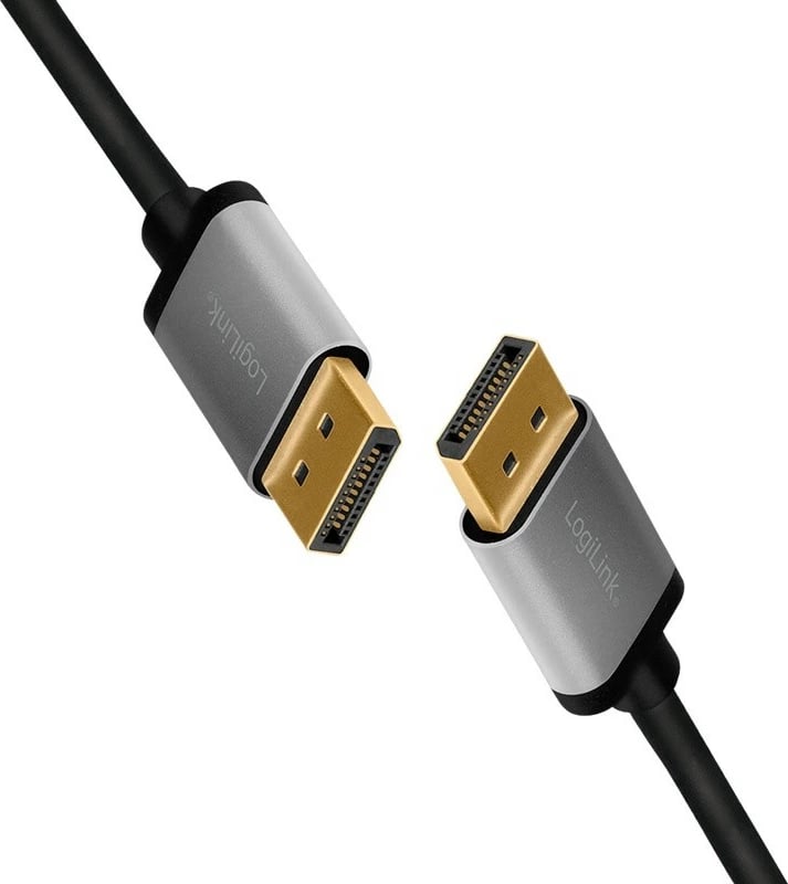 Kabllo DisplayPort LogiLink CDA0103, 5m, 4K/60 Hz, e zezë
