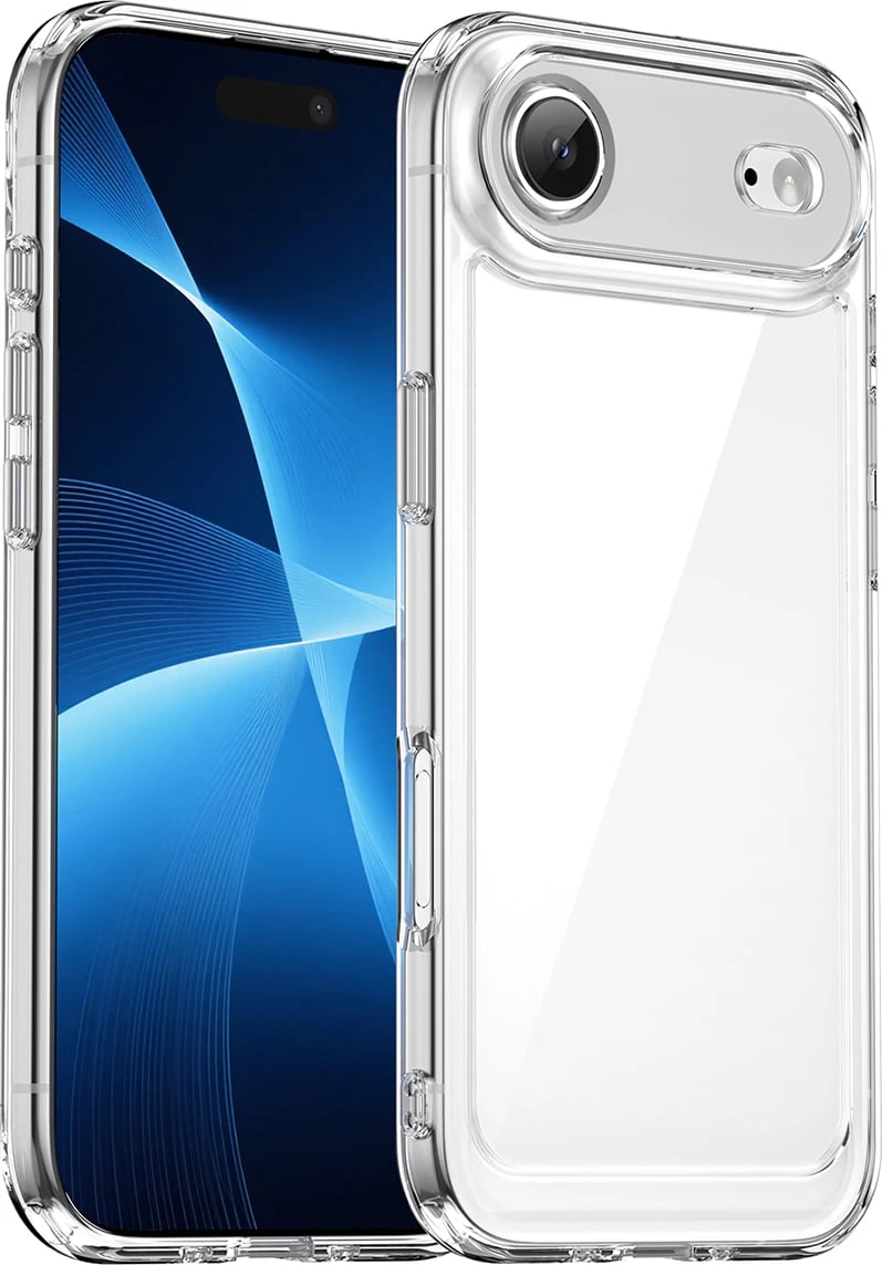 Mbështjellës Hurtel Outer Space për iPhone 17 Air, MagSafe, Transparent