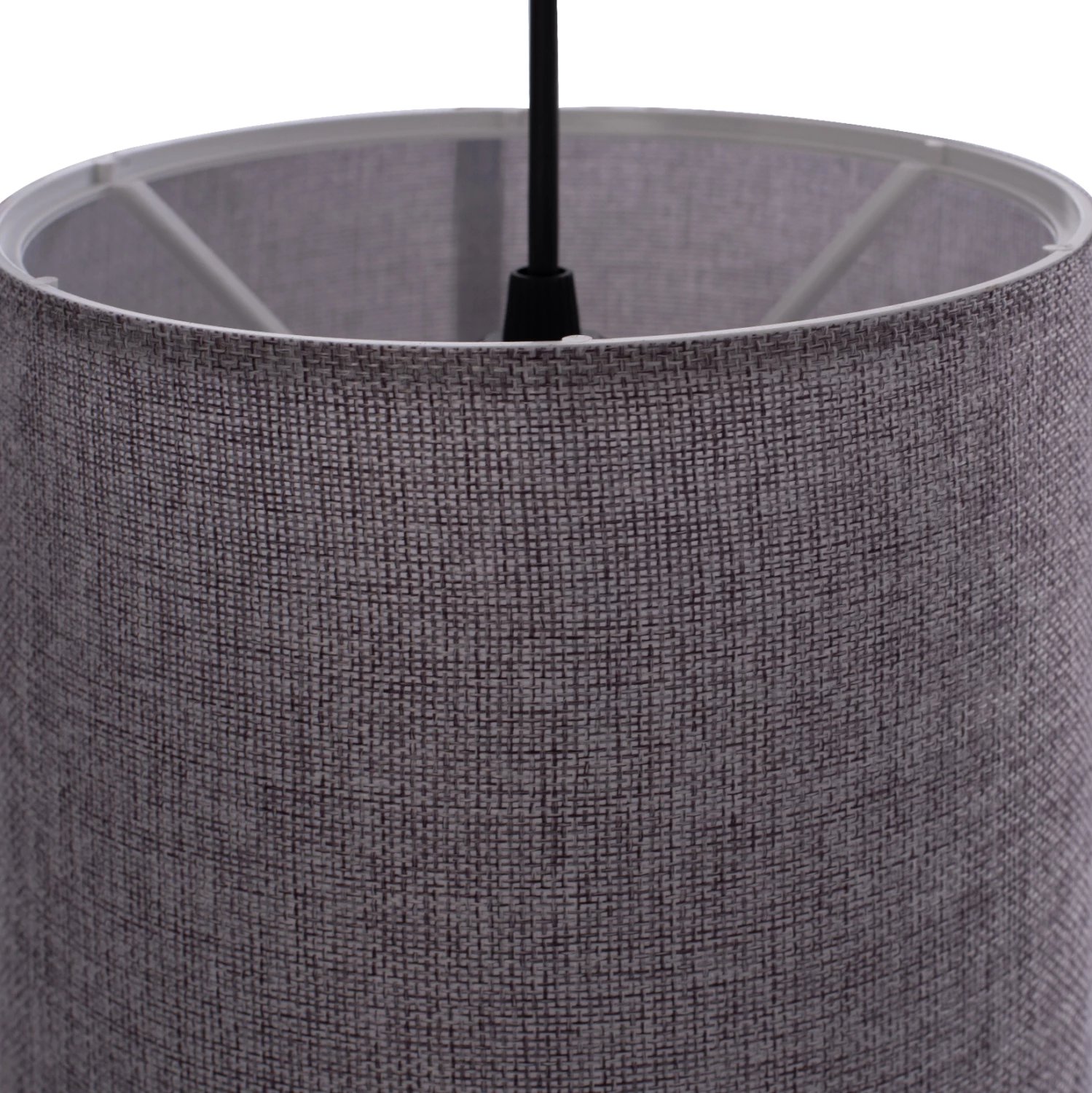 Llambë varëse për tavan, hije cilindrike gri, FH7623.03, D19x70 cm Llambë varëse për tavan, hije cilindrike gri, FH7623.03, D19x70 cm