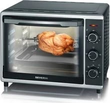 Furrë e vogël SEVERIN TO 2056, 30L, çelik inox, e zezë