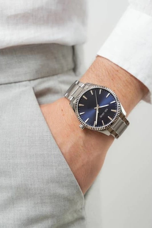 Orë dore për meshkuj Paul Lorens, argjendtë