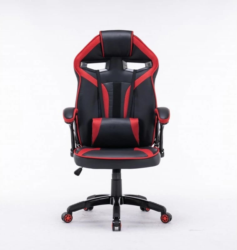 Karrige për gaming Swivel, e kuqe\zezë