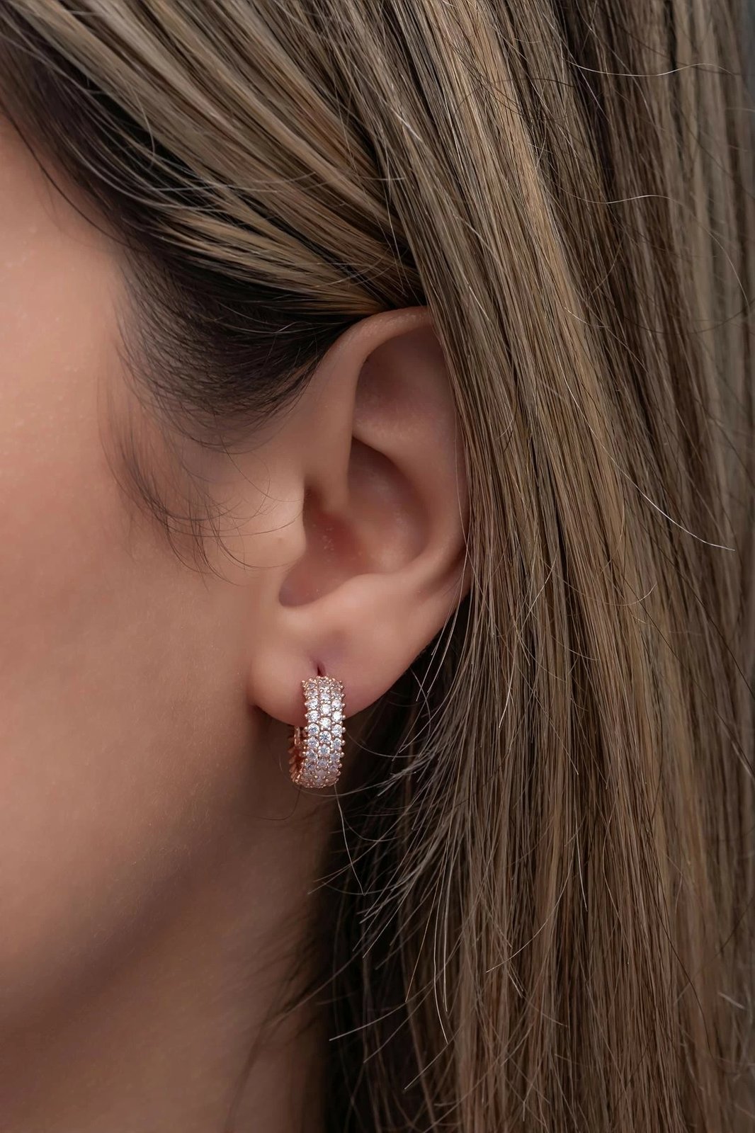 Vathë argjendi Jumeon, ngjyrë rozë ari, NRZ999159