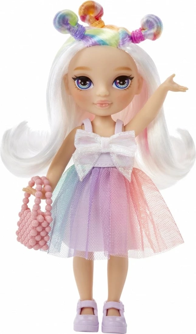 Kukull Rainbow High Littles Opal, 15 cm, me aksesorë, për vajza