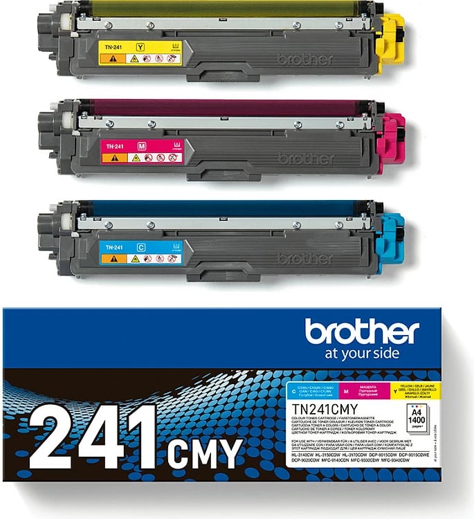 Toner Brother TN-241CMY multipack, origjinal, 3 ngjyra (C/M/Y), 1400 faqe