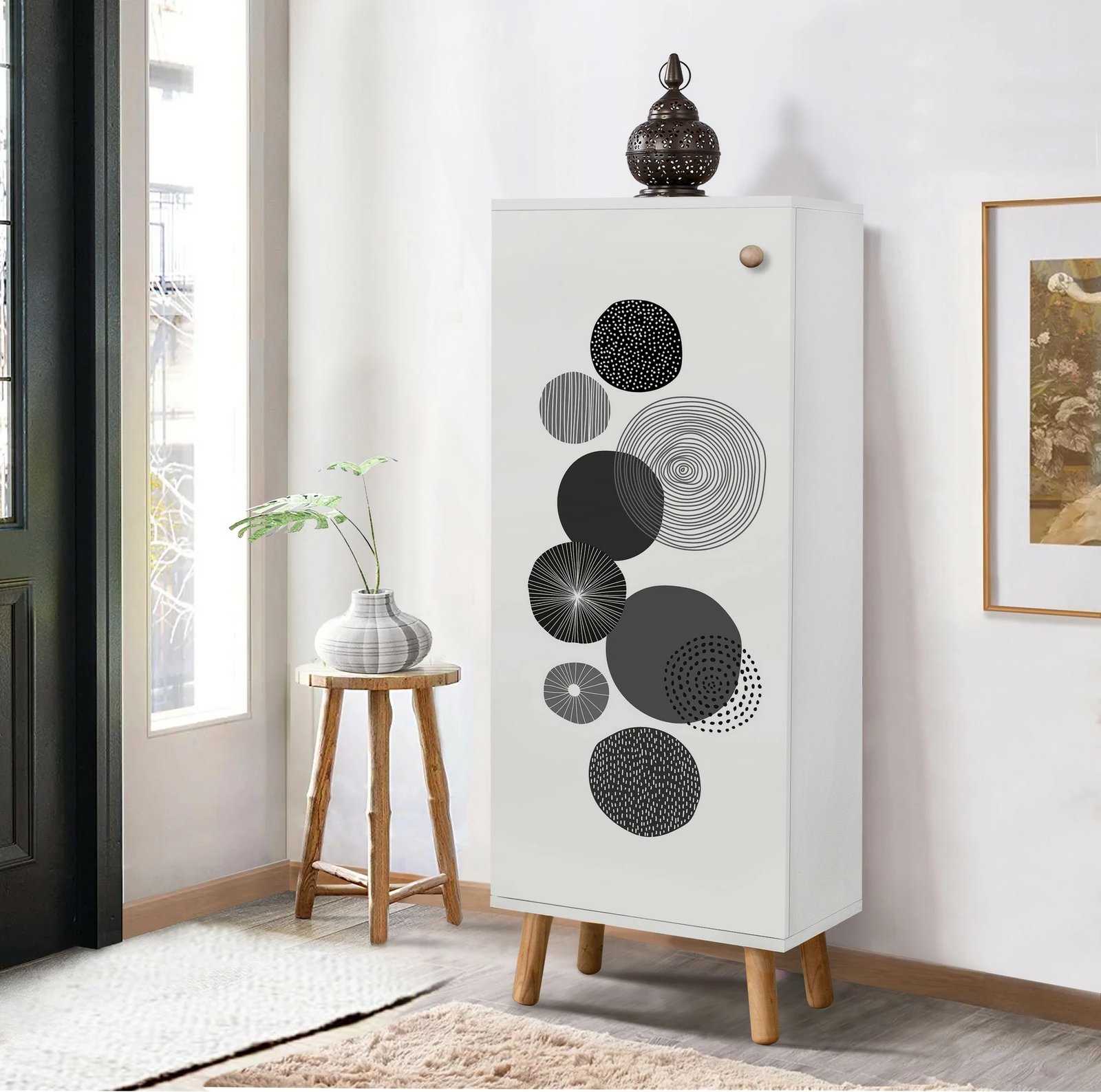 Dollap për këpucë Hanah Home, Vegas - B 941, i bardhë