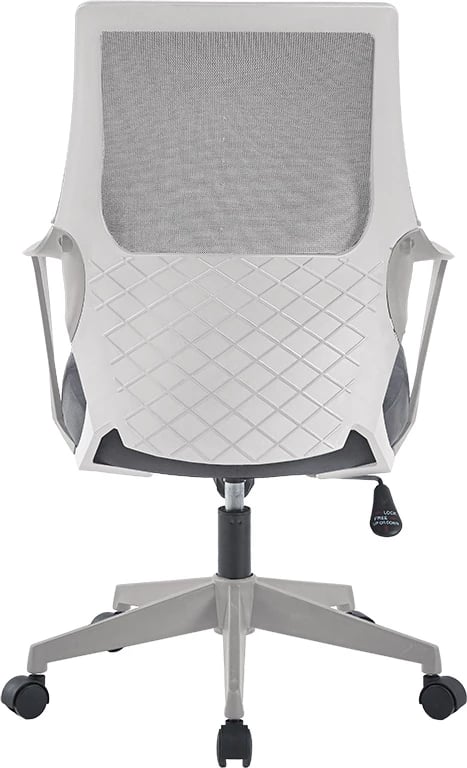 Karrige zyre ergonomike, material rrjetë, ngjyrë gri
