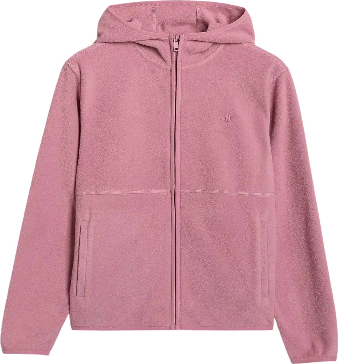 Duks fleece për femra 4F, rozë