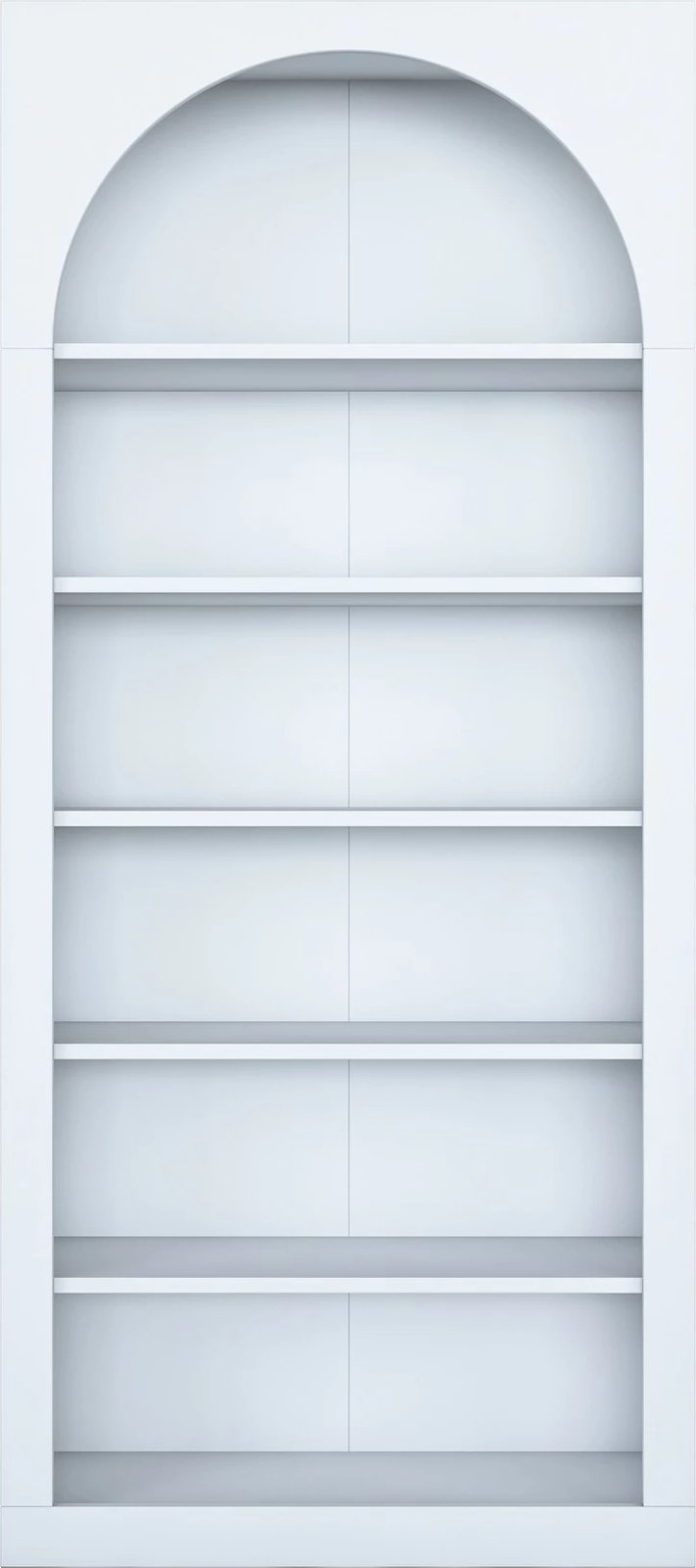 Raft librash Skye Decor, i bardhë, HC116 - 3142