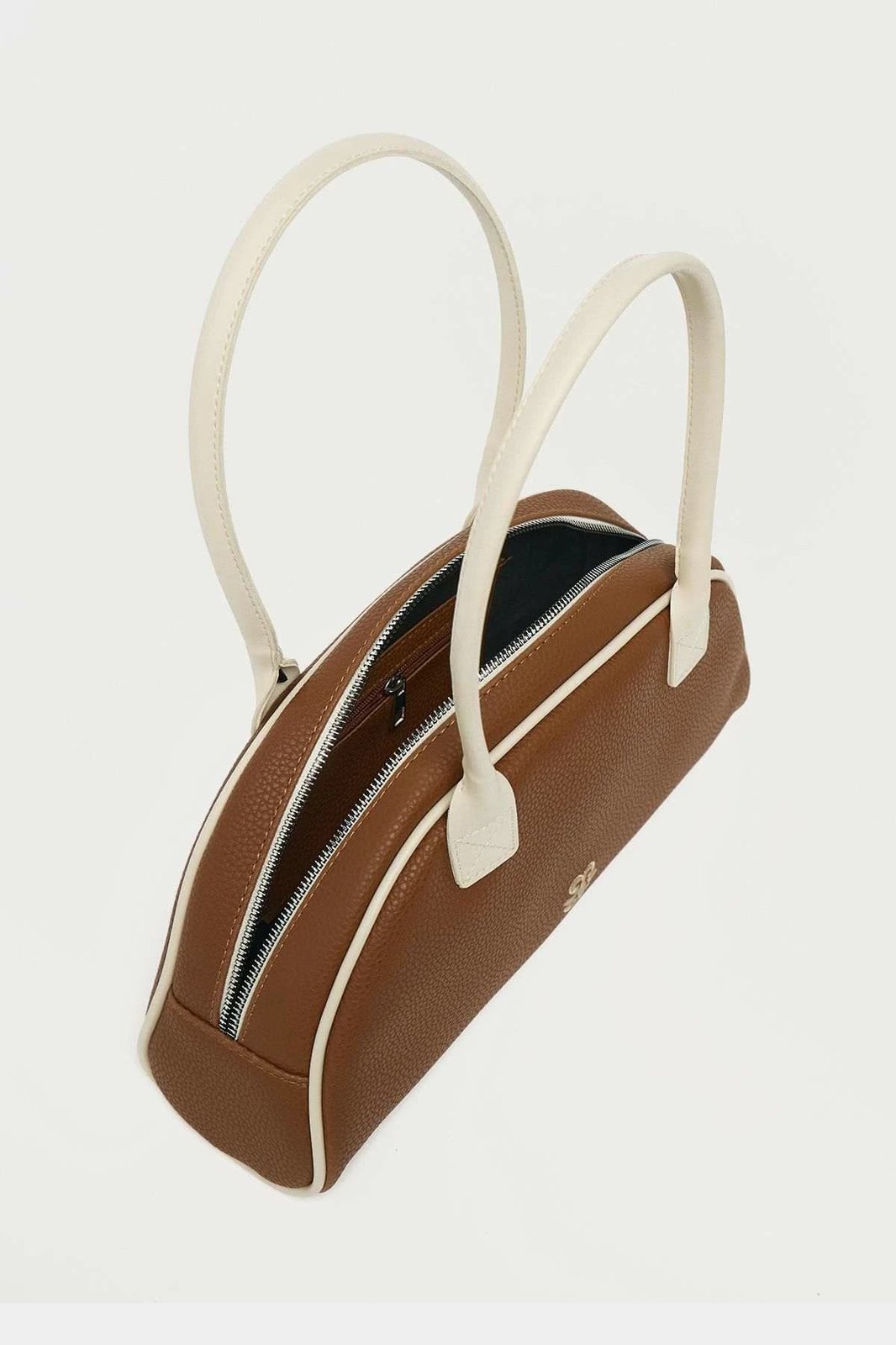 Çantë dore Zoozie Bags, MK1020225SV10-014, ngjyrë kafe e hapur