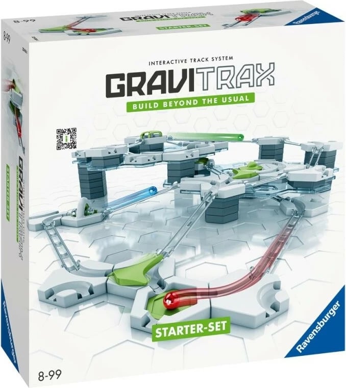 Set ndërtimi Ravensburger Gravitrax Starter Set, mbi 100 pjesë, për fëmijë dhe të rritur