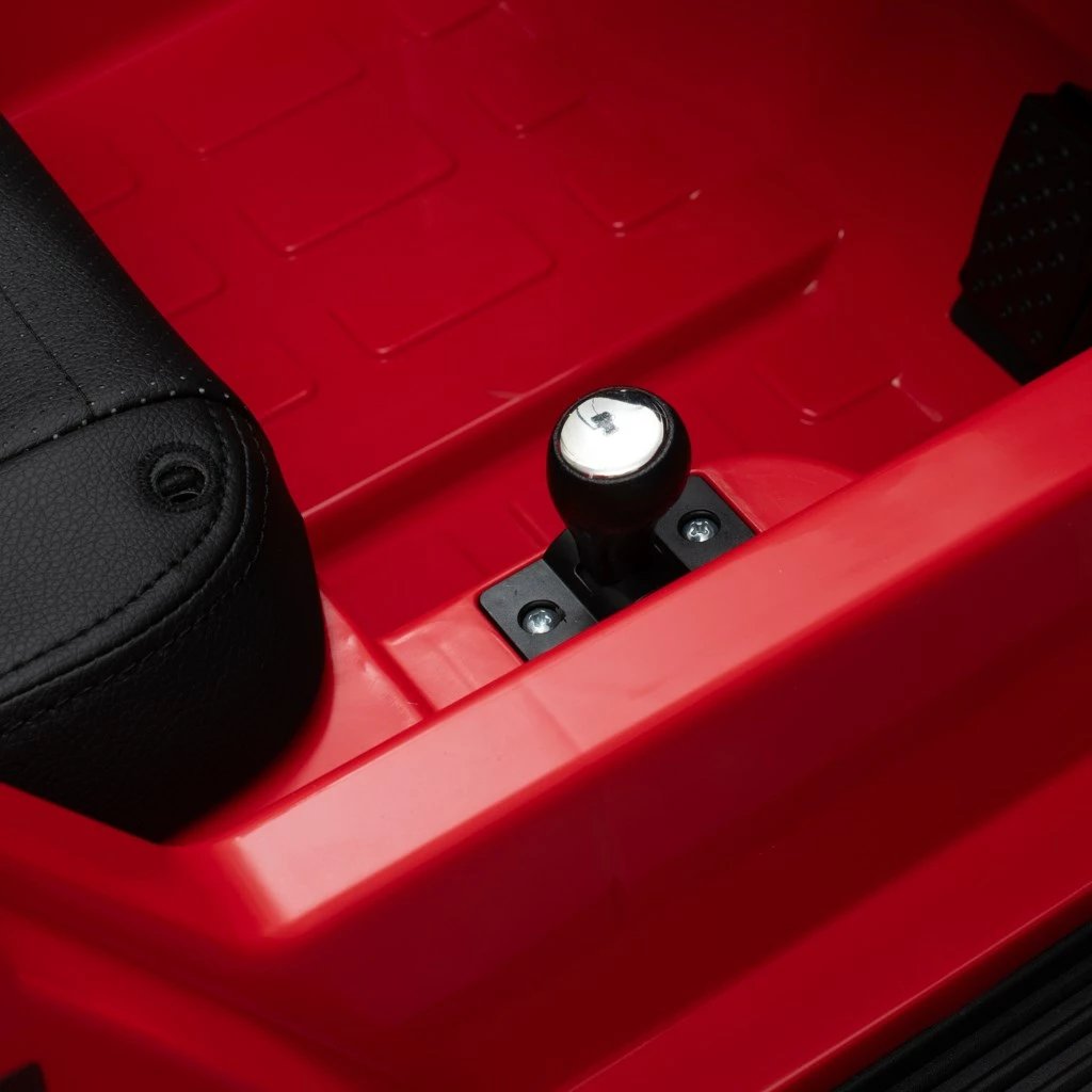 makinë elektrike për fëmijë, Baby Mix, Mercedes-Benz G63 AMG, 12V 4.5Ah, 2x30W, me telekomandë 2.4G, USB/Bluetooth, LED, e kuqe