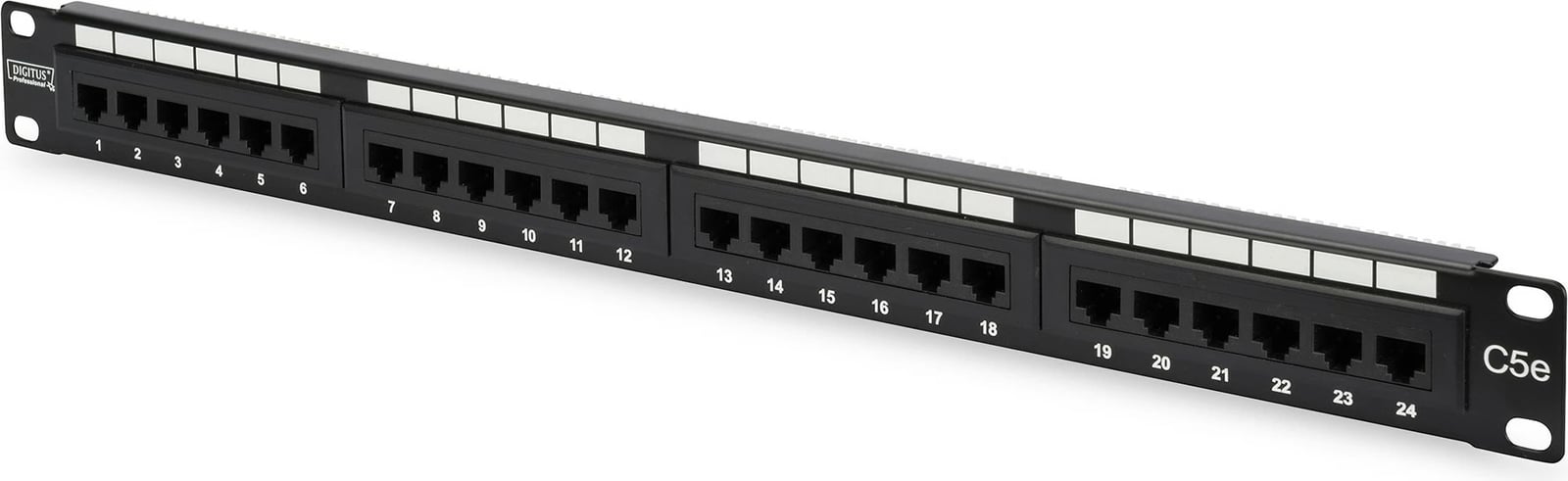 Patch panel Digitus 24 porta Cat5e i zi