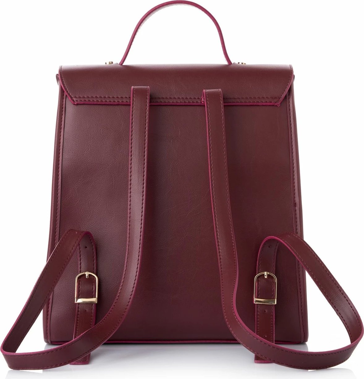 Çantë shpine Vince Camuto, Gela, ngjyrë burgundy